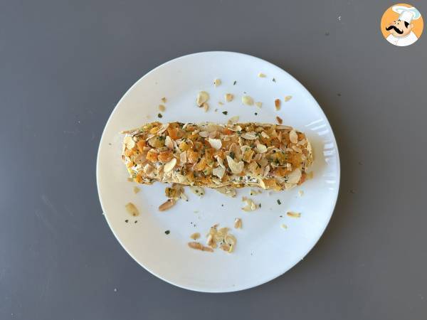 Salami med färskost, aprikoser och mandel: den perfekta aptitretaren för festliga dagar! - Beredning steg 5