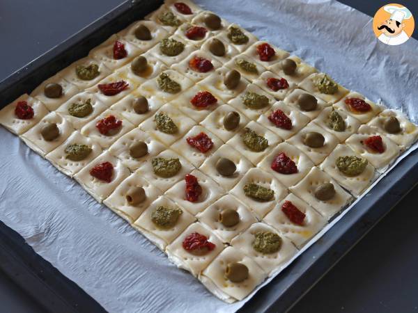 Snabba och enkla smördegsbitar för en lyckad aperitif! - Beredning steg 6