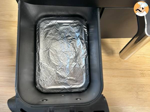 Popcorn i luftfrysen, det är möjligt! - Beredning steg 1