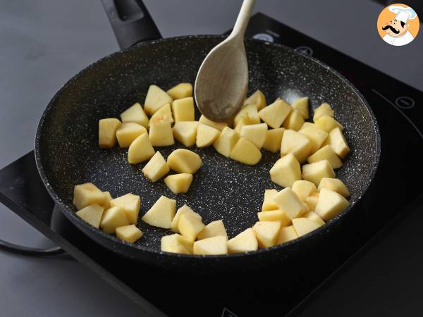 Chokladäpple fudge, en superenkel dessert att göra med bara 2 ingredienser! - Beredning steg 2