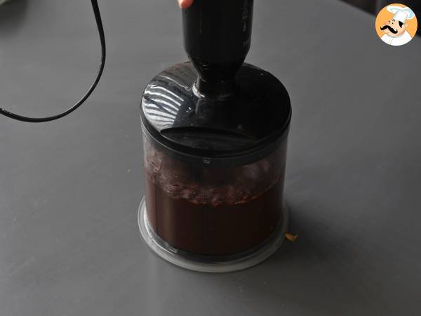 Chokladäpple fudge, en superenkel dessert att göra med bara 2 ingredienser! - Beredning steg 5