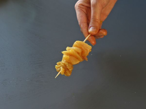 Kycklingkebab med sataysås, en kulinarisk resa till Asien! - Beredning steg 7