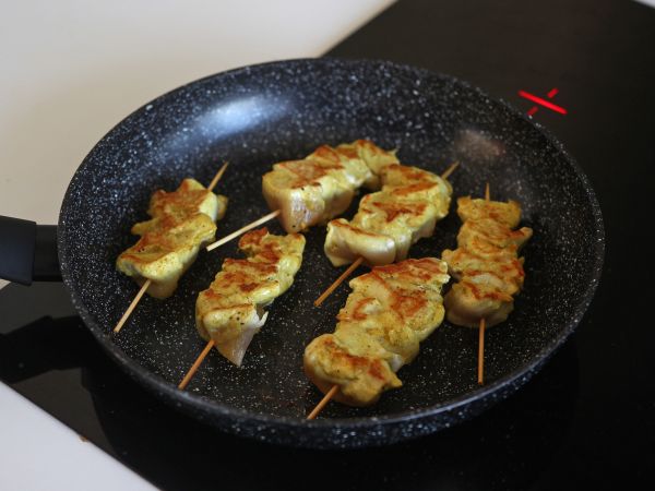 Kycklingkebab med sataysås, en kulinarisk resa till Asien! - Beredning steg 8