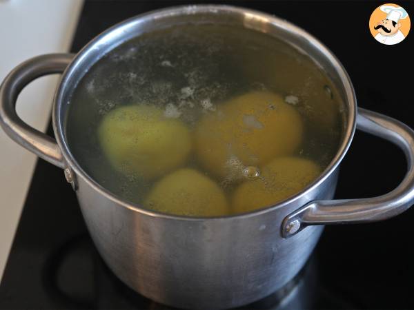 Smakrik pajdeg gjord på potatis: ett hälsosamt, glutenfritt alternativ! - Beredning steg 1