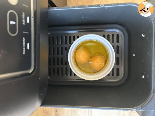 Kanderade äggulor att breda med Air Fryer - Beredning steg 3