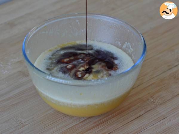 Choklad- och valnötsbrownie i luftfritösen - Beredning steg 4