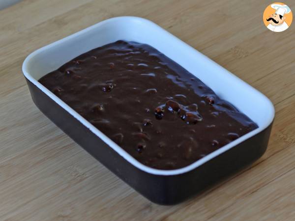 Choklad- och valnötsbrownie i luftfritösen - Beredning steg 6