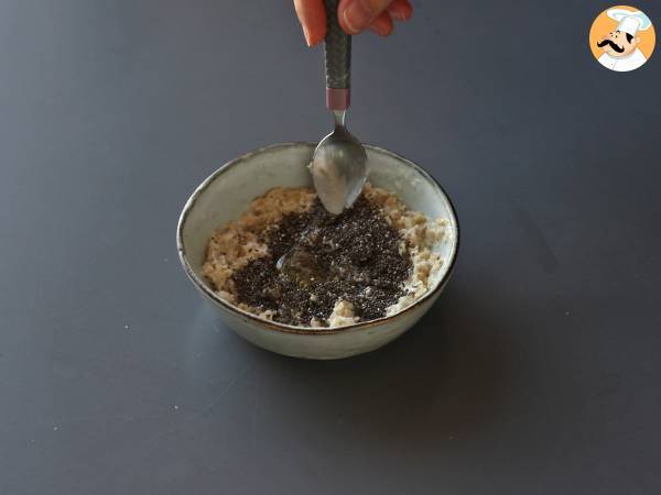 Overnight oats med tiramisu-smak, den perfekta kaffe- och kakaofrukosten! - Beredning steg 3