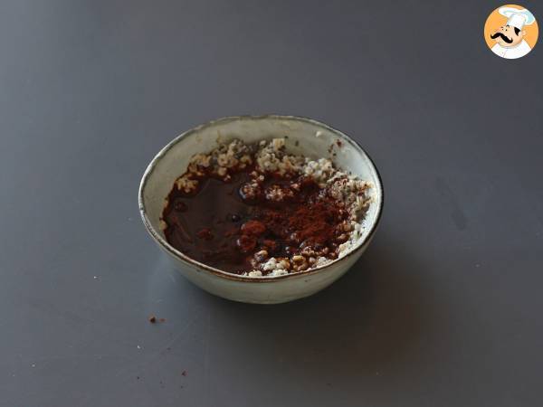 Overnight oats med tiramisu-smak, den perfekta kaffe- och kakaofrukosten! - Beredning steg 4