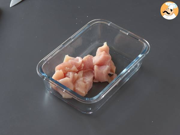 Hur man lagar Buldak Habanero Lime-nudlar, recept med marinerad kyckling! - Beredning steg 2