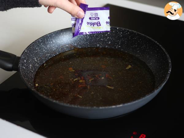 Hur man lagar Buldak Habanero Lime-nudlar, recept med marinerad kyckling! - Beredning steg 7