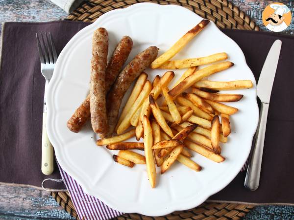 Hur tillagar jag korv i Air Fryer? - Beredning steg 3