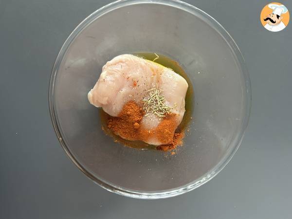 Hur lagar jag kycklingbröst i Air Fryer? - Beredning steg 1