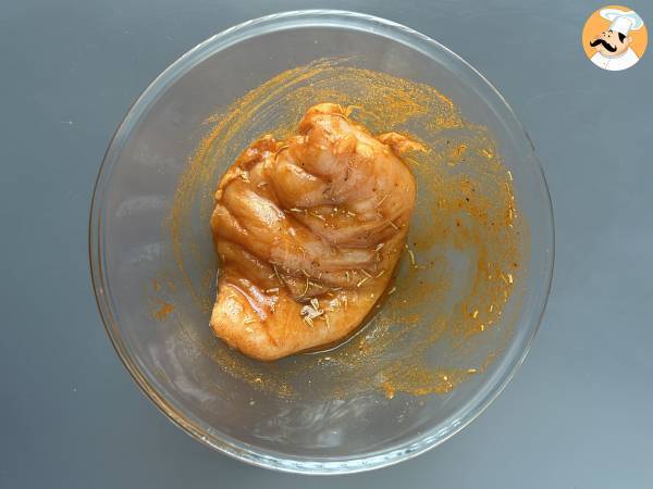 Hur lagar jag kycklingbröst i Air Fryer? - Beredning steg 2