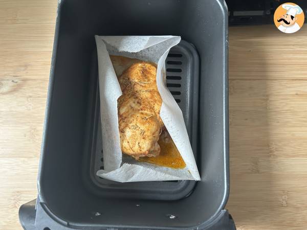 Hur lagar jag kycklingbröst i Air Fryer? - Beredning steg 4