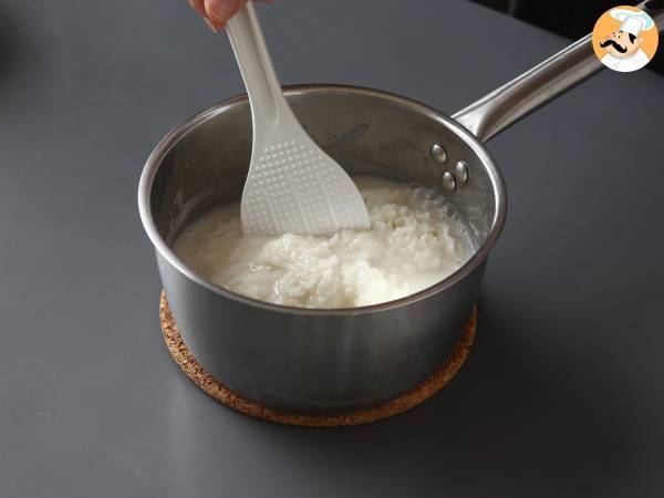 Mango sticky rice, den superbekväma thailändska desserten - Beredning steg 6