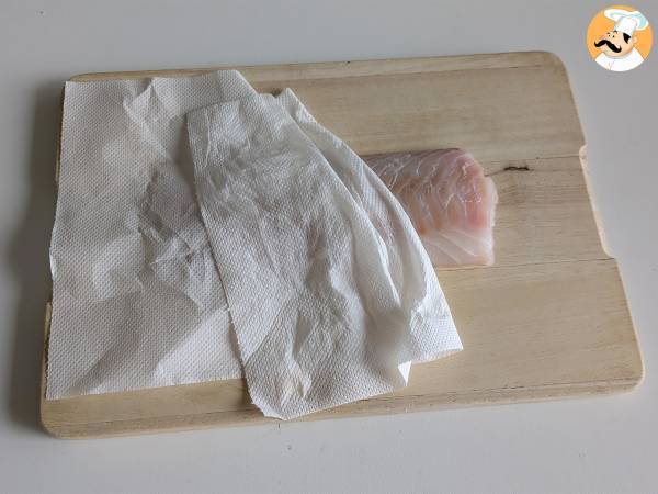 Fiskfingrar i fritös: krispiga, lätta och enkla att tillaga! - Beredning steg 1