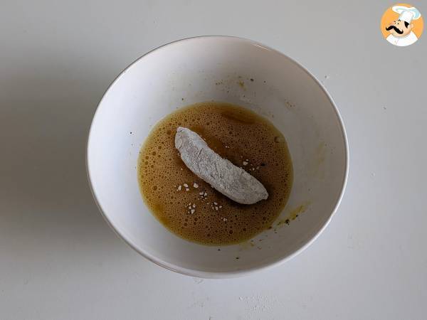 Fiskfingrar i fritös: krispiga, lätta och enkla att tillaga! - Beredning steg 5