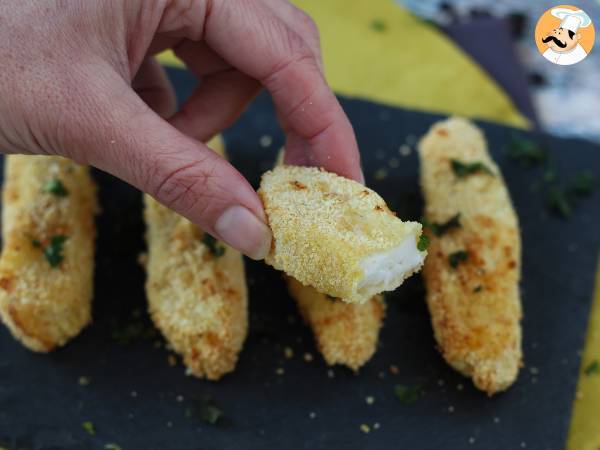 Fiskfingrar i fritös: krispiga, lätta och enkla att tillaga! - Beredning steg 8