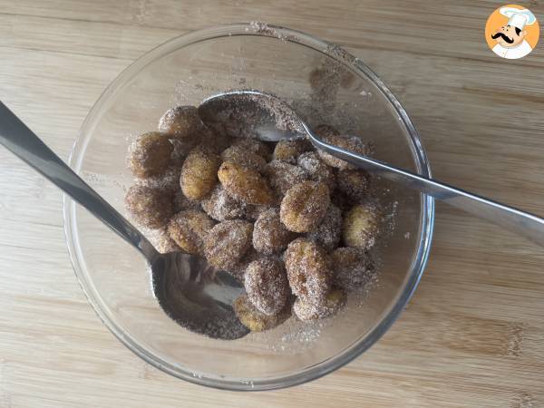 Gnocchi med airfryer: ett kaneldessertrecept att njuta av! - Beredning steg 4