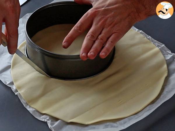 Ultrakrämig flan med bakverk - Beredning steg 2