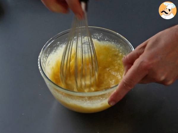 Ultrakrämig flan med bakverk - Beredning steg 5