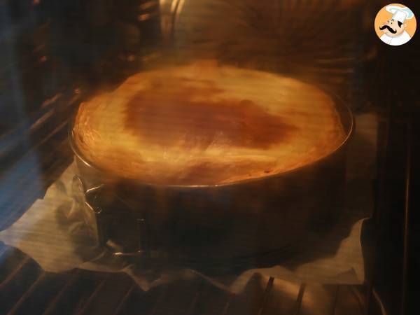 Ultrakrämig flan med bakverk - Beredning steg 8
