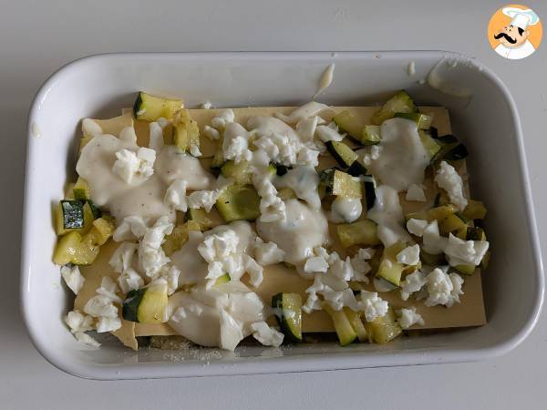 Krämig zucchinilasagne: det bästa vegetariska receptet att prova! - Beredning steg 7