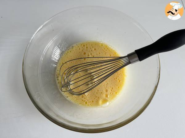 Glutenfritt havregrynsbröd med yoghurt och ägg: ett proteinrikt, hälsosamt och lättlagat recept - Beredning steg 1