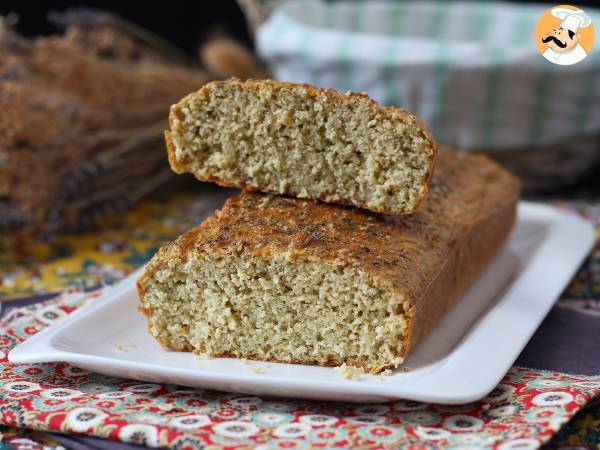 Glutenfritt havregrynsbröd med yoghurt och ägg: ett proteinrikt, hälsosamt och lättlagat recept - Beredning steg 5