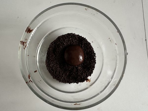 Fit Whey Brigadier: hälsosam, proteinrik och utan skuldkänslor! - Beredning steg 3