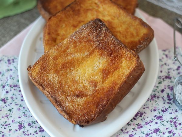 Torrijas i fritös med briochebröd, en tradition utan komplikationer - Beredning steg 8