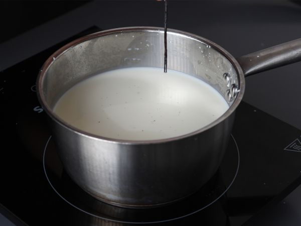 Marmorerad flan utan bakverk, superenkel att göra för en garanterad wow-effekt - Beredning steg 1