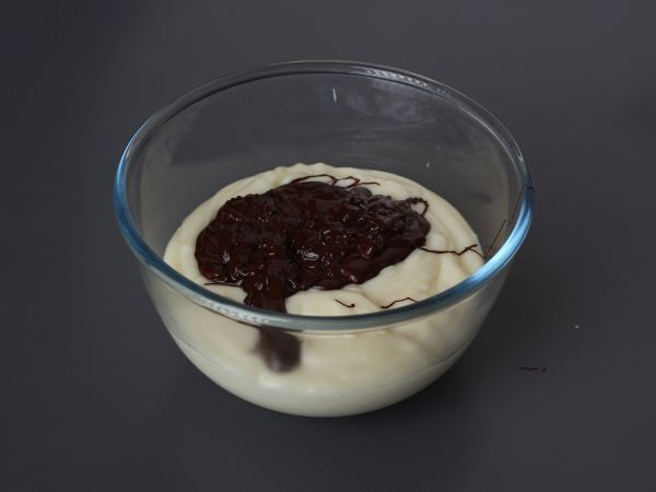 Marmorerad flan utan bakverk, superenkel att göra för en garanterad wow-effekt - Beredning steg 5
