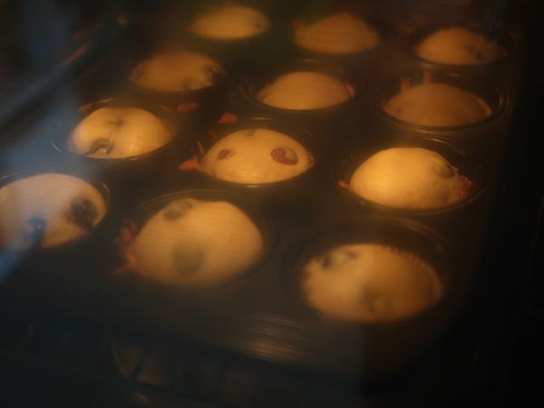 Blåbärsmuffins, en miniversion av pyreneisk paj! - Beredning steg 7