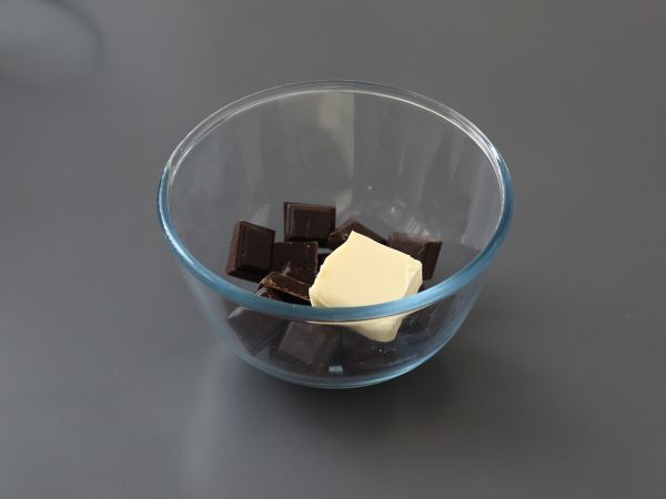 Den perfekta chokladmoussen, ultra gourmet med en hint av salt - Beredning steg 2