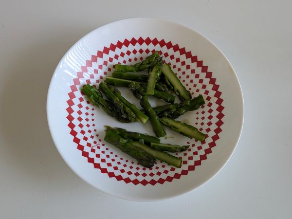 Krämig sparris- och baconpasta: enkelt och gott recept - Beredning steg 4