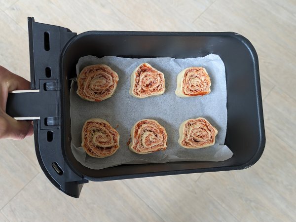 Smördegsbullar i luftfryser: snabbt och enkelt recept - Beredning steg 6