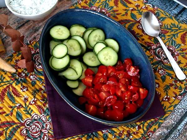 Krispig gnocchisallad, ultratrendig, god och balanserad, perfekt för sommaren! - Beredning steg 4