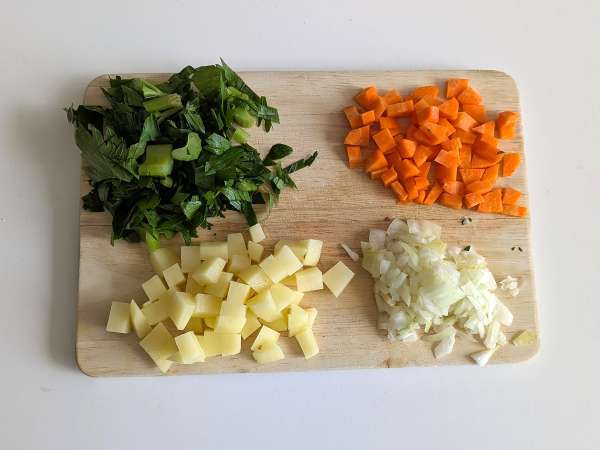 Pasta e fagioli alla veneta: Mormors krämiga och välsmakande recept - Beredning steg 2