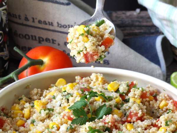 Quinoasallad med smak av tabbouleh: Uppfriskande och till och med hälsosammare - Beredning steg 5