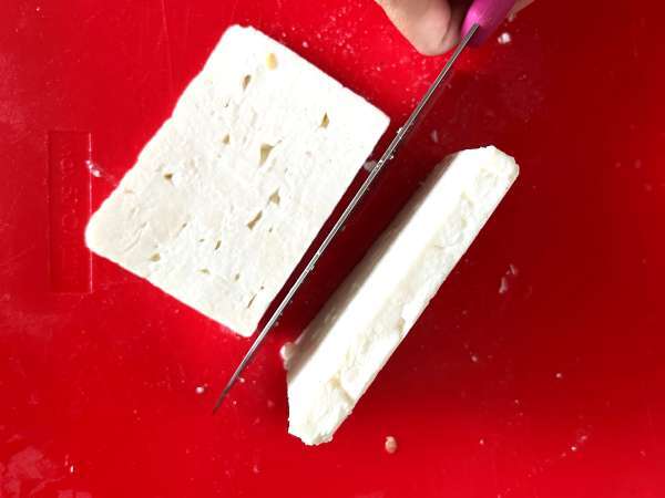 Vattenmelon feta raket smörgås, det färskaste virala receptet för sommaren! - Beredning steg 3