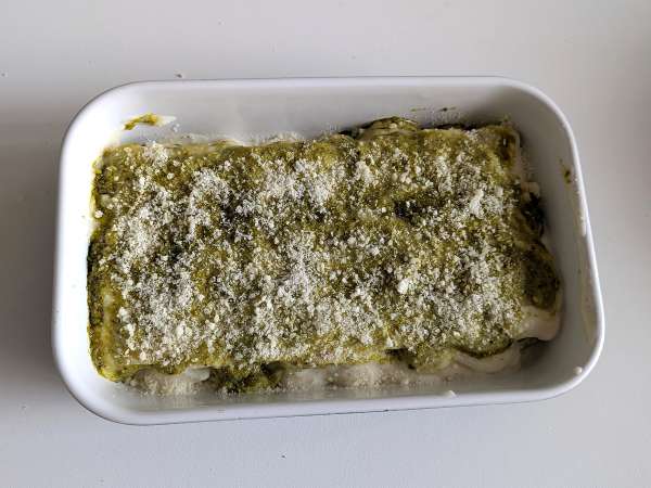 Krämig pesto cannelloni au gratin: det enkla och välsmakande receptet - Beredning steg 8