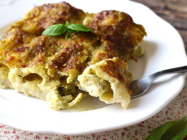 Krämig pesto cannelloni au gratin: det enkla och välsmakande receptet - Beredning steg 10