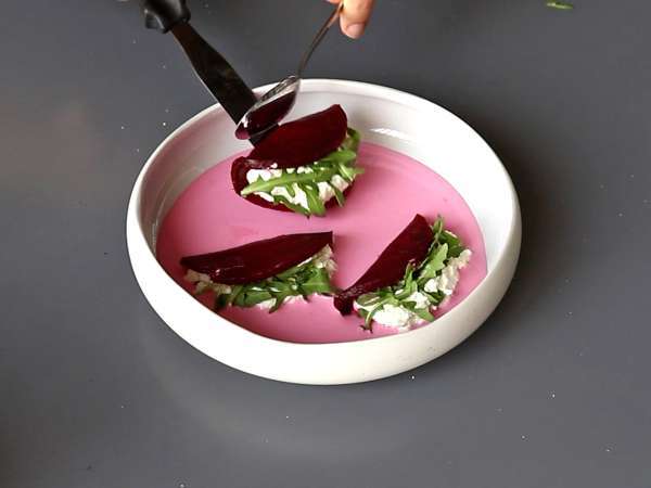 Rödbetsravioli, en enkel och elegant förrätt - Beredning steg 5