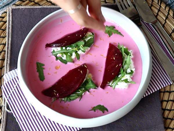 Rödbetsravioli, en enkel och elegant förrätt - Beredning steg 6