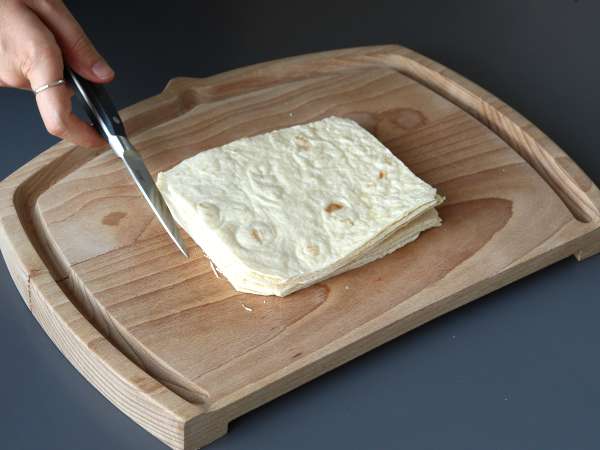 Lavash kebabspett med tortillas, enkelt att tillaga i airfryer! - Beredning steg 4