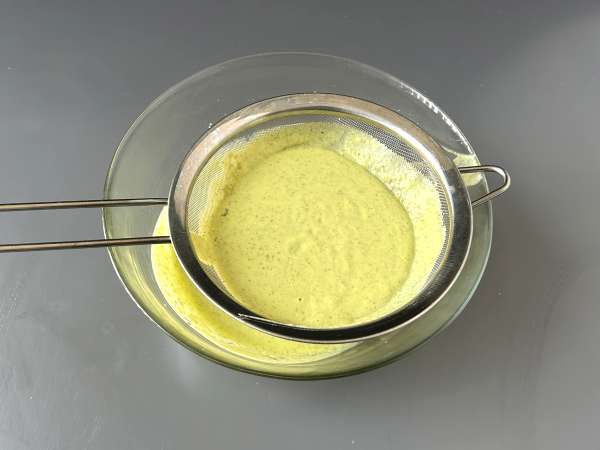 Zucchini- och grön äpplekräm med yoghurt klar på 30 minuter - Beredning steg 7