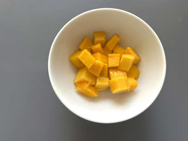 Mango bingsu, den läckra koreanska desserten med mango som är en succé världen över - Beredning steg 6