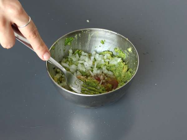 Toppade nachos perfekta för en aperitifmiddag! - Beredning steg 3